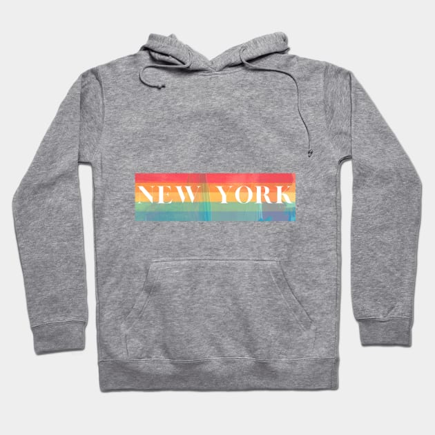 New York City Design Hoodie by Aziz